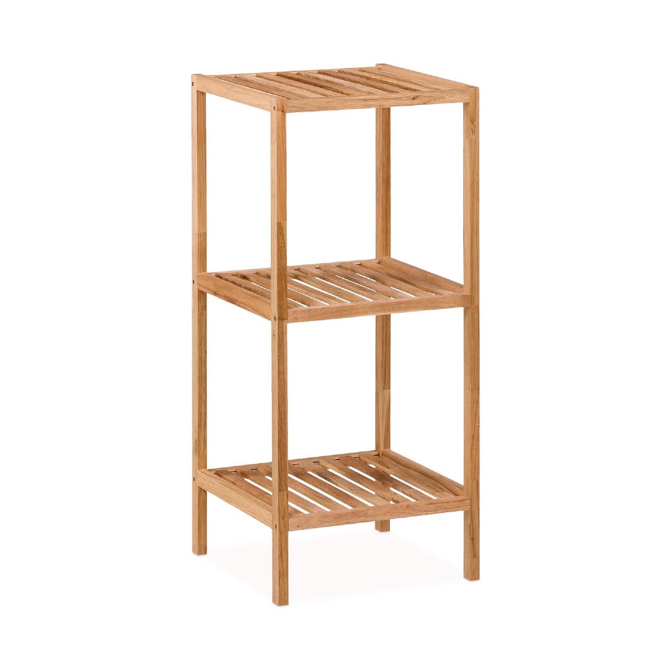 TEMU Il Gruppone Casa Scaffale Salvaspazio Multiuso 3 Ripiani, Mobile Organizer in Legno per Bagno Cucina Lavanderia