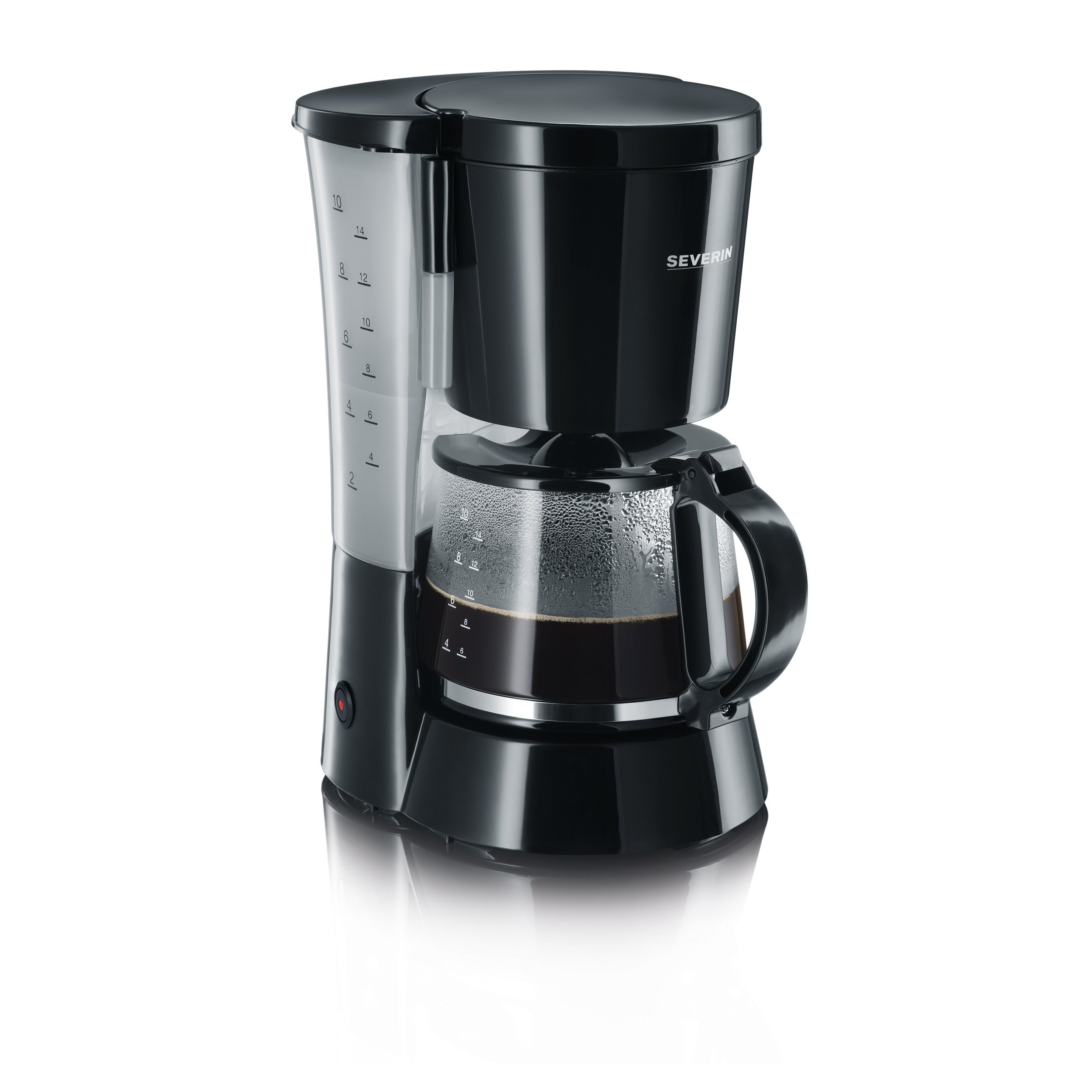 Image of Severin Ka 4479 Coffee Machine - 800 W, 10 Cups, Automatic Shut-off, Swivel Filter With Permanent Filter, Warming Plate - B-stock