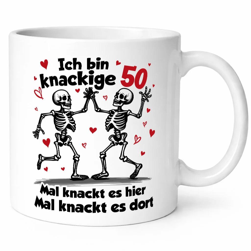 Image of 50th Birthday | Crunchy 50 I'm Old Humor Gift Idea Mug