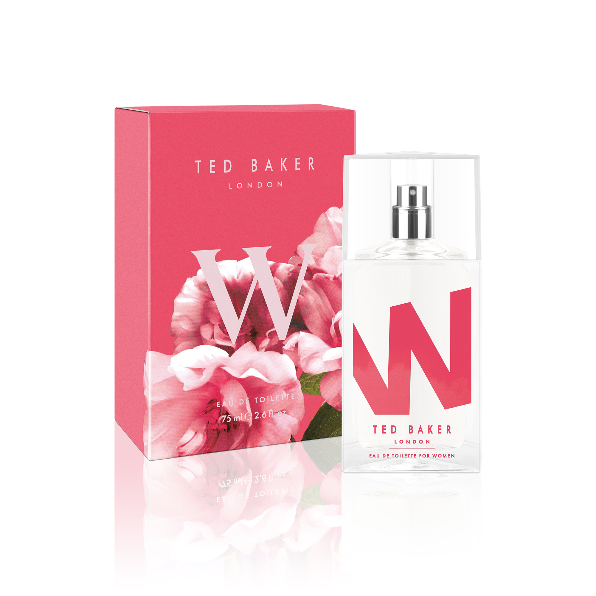 TEMU Ted Baker W Eau De Toilette, Floral Fruity Perfume For Women, , White Peony, African Violet, , Cassis And Raspberry, Gift Idea, 2.6 Fl Oz / 75ml