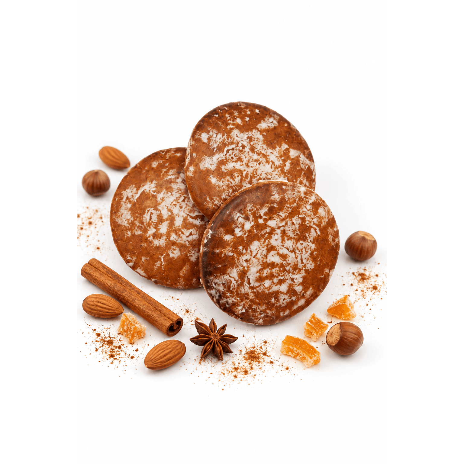 Image of 500g Broken Elisenlebkuchen Glazed Christmas