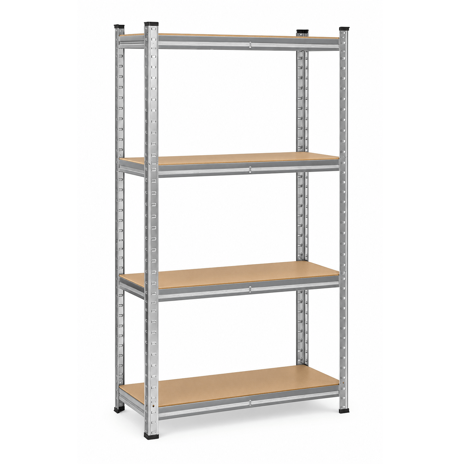 TEMU 4/5 Niveles Estantería Metálica, Estante Multiuso de Almacenaje con Baldas Ajustables, Acero Galvanizado, Carga Máxima 600kg / 875kg, Ideal para