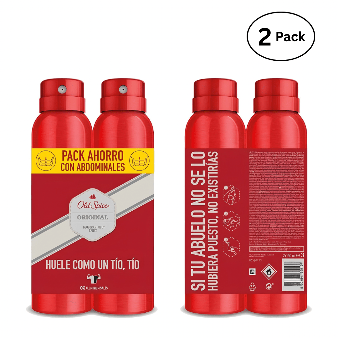 TEMU Old Spice Original Deodorant Spray 150ml Set 2pcs 2019369457