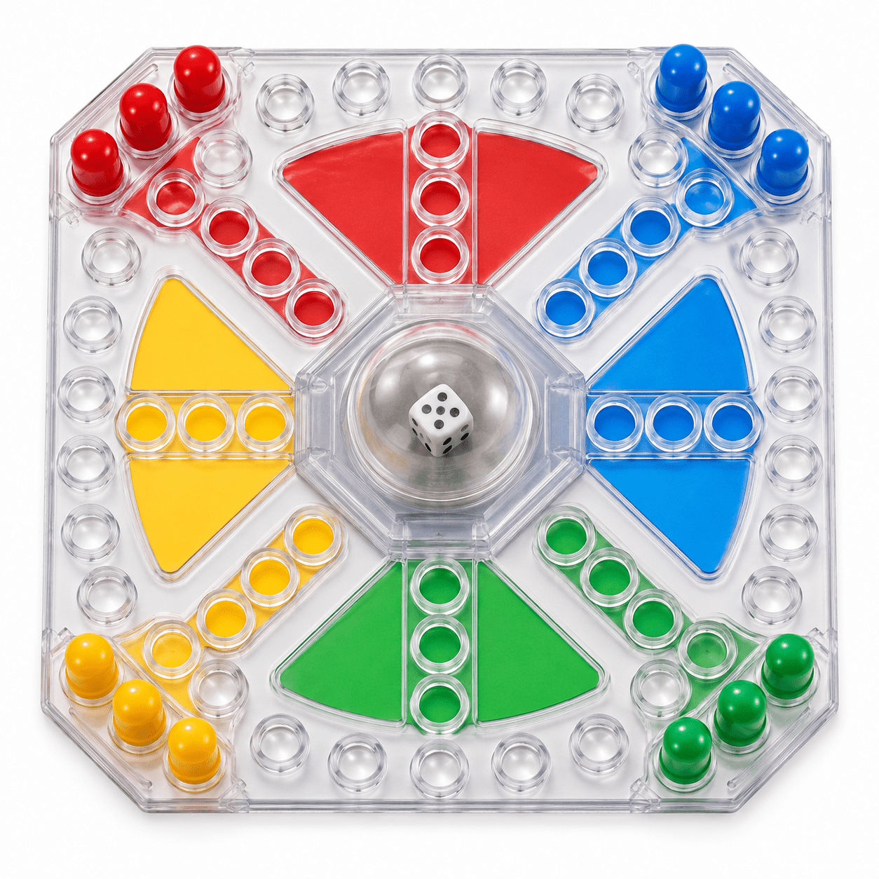 Pop-Dice Race Board Set, Strategy Game