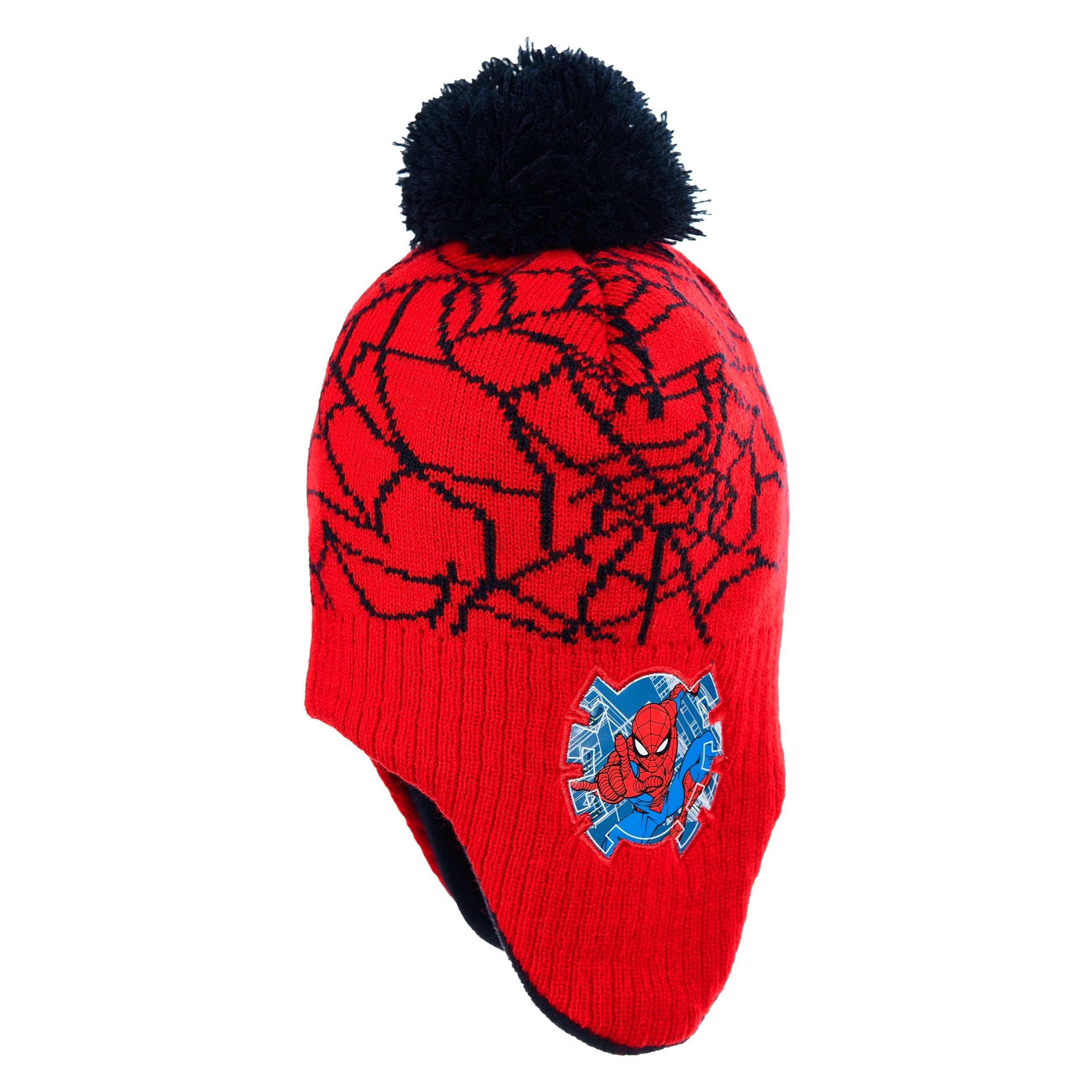 Image of Spider-man Boys Winter Beanie Hat