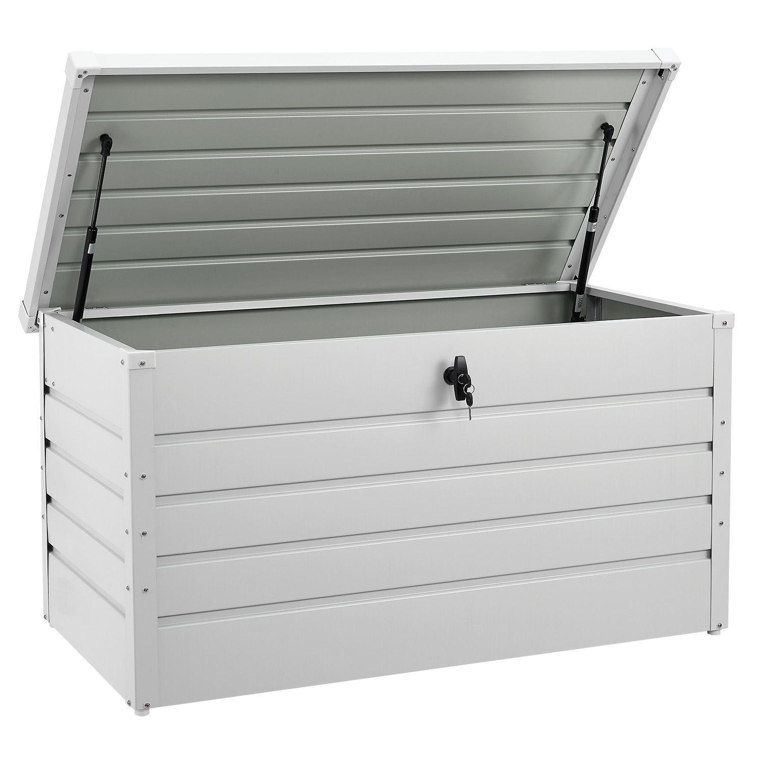 TEMU Artlife Metall Aufbewahrungsbox Limani 380 Liter Outdoorbox wasserdicht abschließbar Gartenbox Kissenbox für Garten
