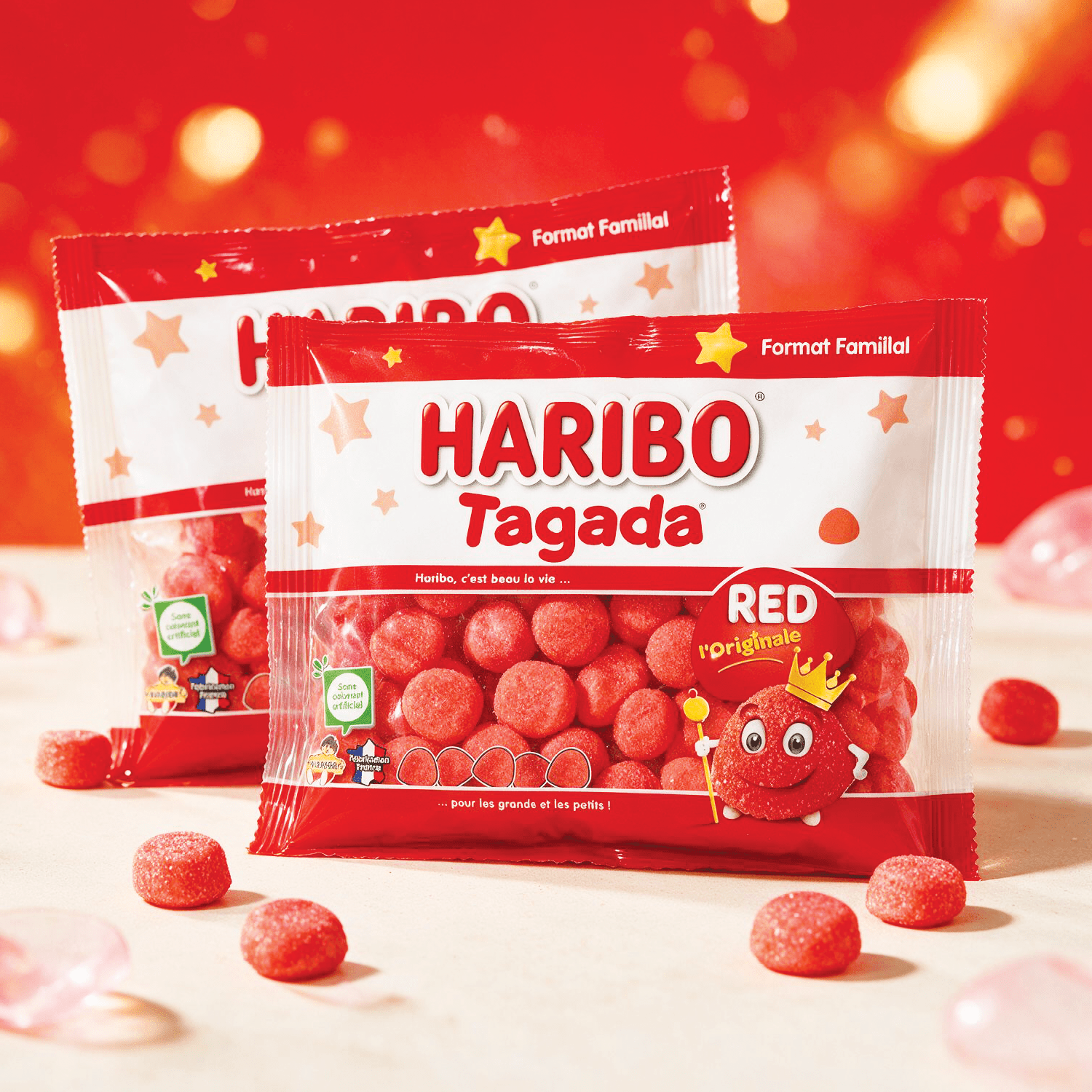 Image of 2-pack - Haribo Tagada 2x 400g - Special Edition From French