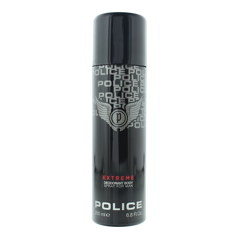 TEMU Police Extreme Deodorant Spray 200ml For Men