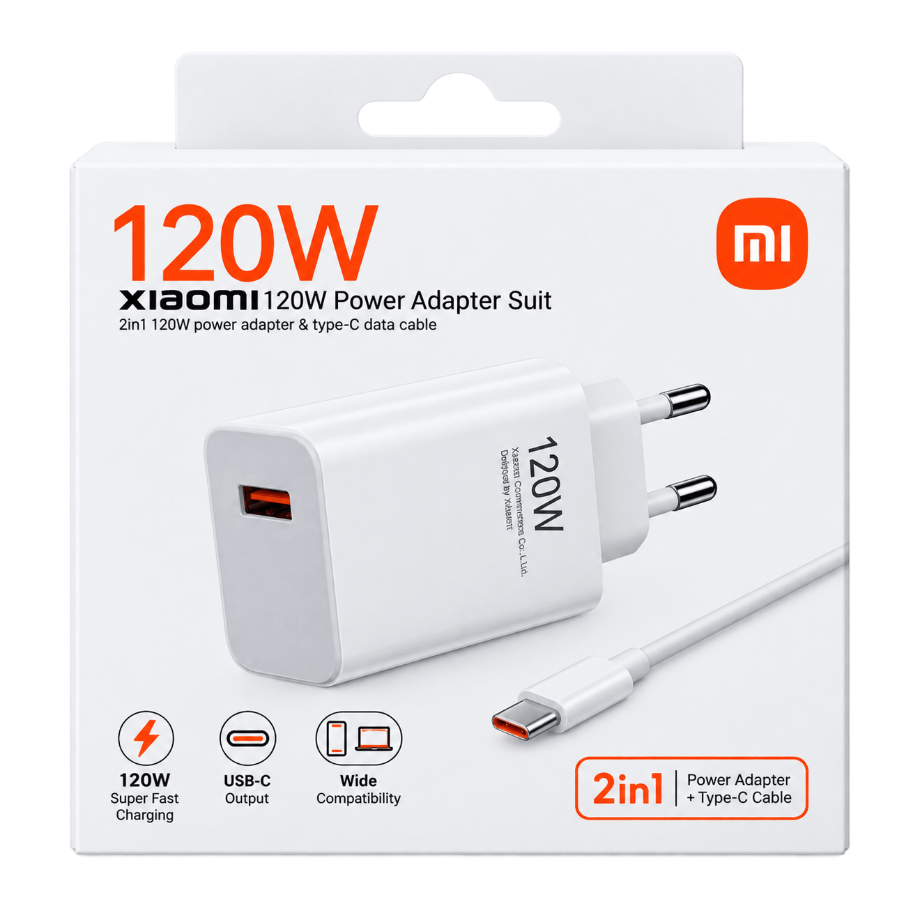 TEMU Original Xiaomi 120w Fast Charger Adapter With Usb C Cable Super Fast Charging Charge Wall Charger For Xiaomi 13 12 11 Poco F5 F4 X3 Smartphone
