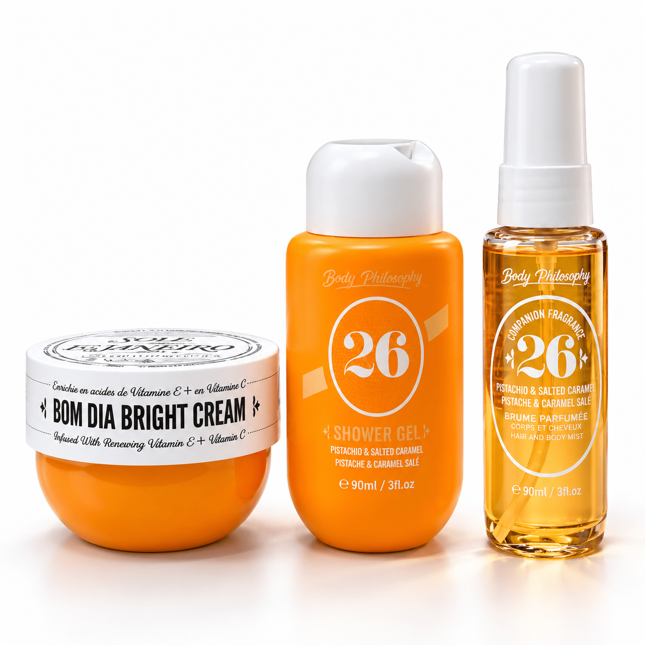 Image of Body - Jet Set Yellow 26 Perume Mist / Body Cream / Body Wash - 30ml/50ml/90ml