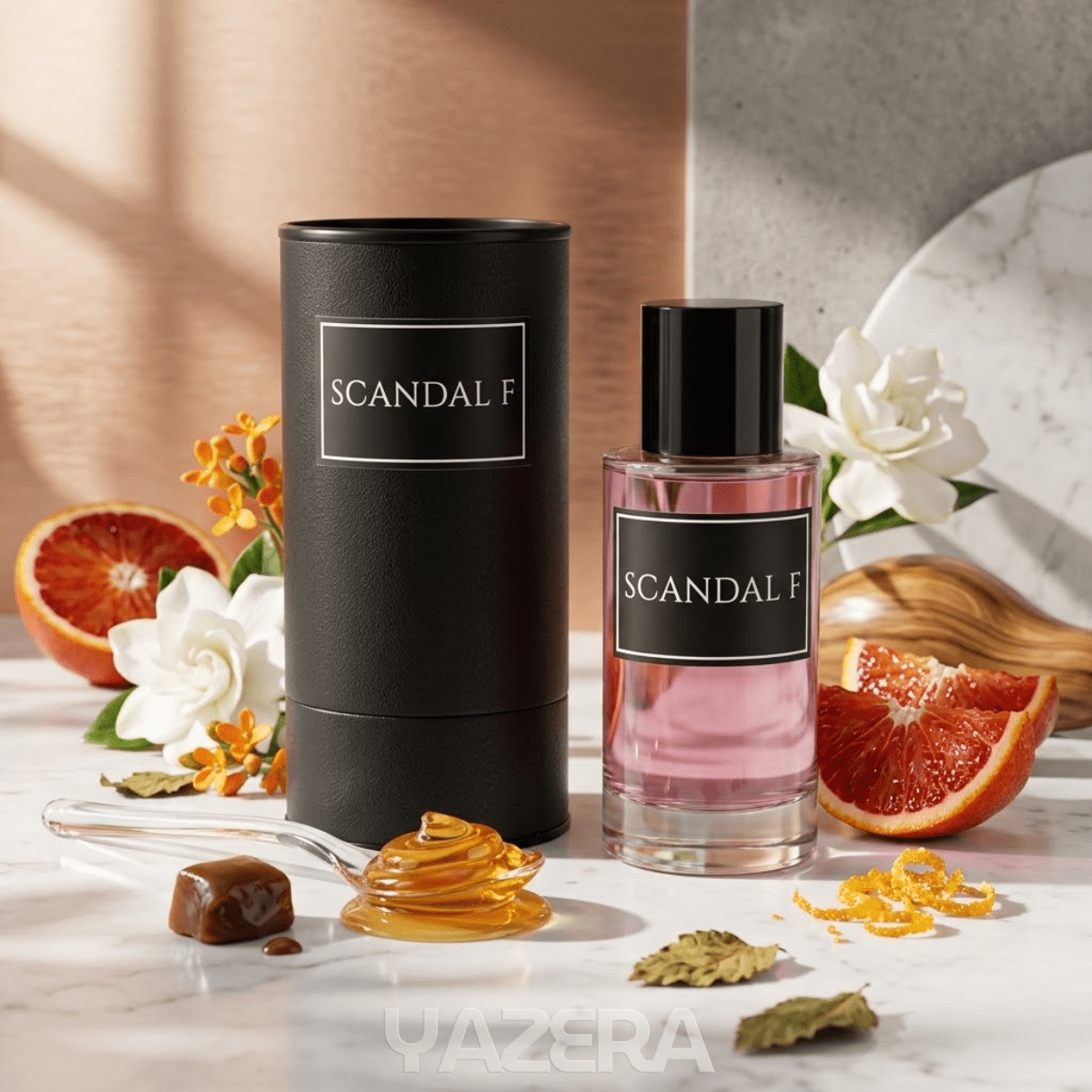 TEMU Collection Privée Scandal F Eau de Parfum 50ml - Parfum Pour Femme , Floral & Gourmand-Chyprée - Florale -