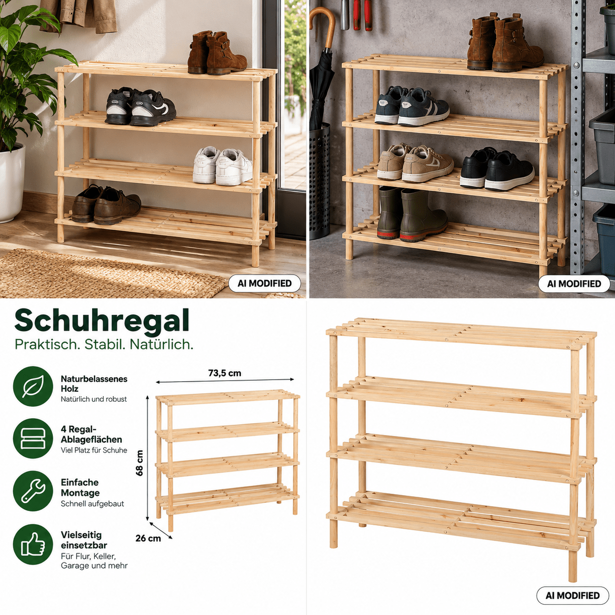 Image of Urban Living Shoe Rack For Up To 12 Pairs Of Shoes 73.5 X 26 X 68 Cm Shoe Storage Shelf Shoe Rack Stand Rack For Shoe Storage Rack Storage