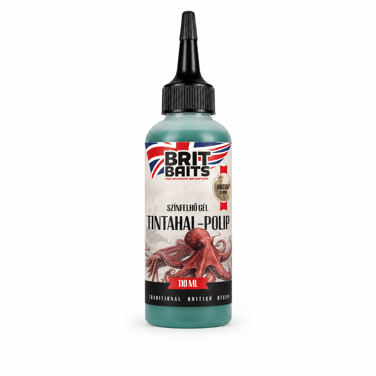 Image of Britbaits Squid-octopus Sticky Gel (110 Ml) – Sea Gel, Pva-friendly, For Method Feeder And Carp Fishing