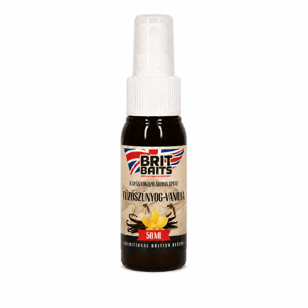 Image of Britbaits Bloodworm–vanilla Fishing Bait Spray 50 Ml – Sweet Flavoring For Hook Bait, Method Mix, And Pellets