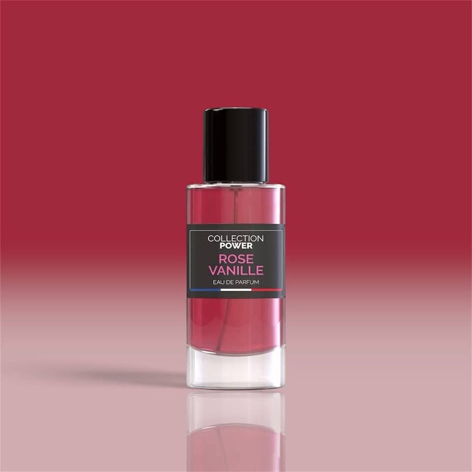 TEMU Eau de Parfum ROSE VANILLE Collection Power (50ml) Unisexe