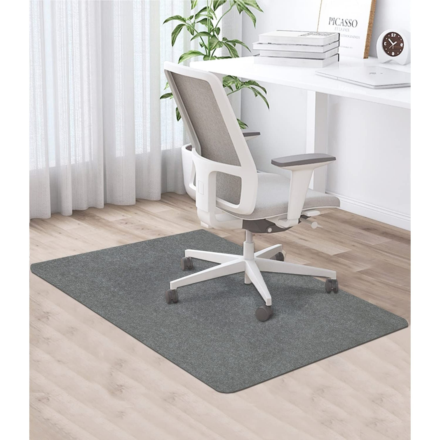 Image of Office Chair Mat, 90 X 120 Cm, Floor Protector, Office Chair, Hard Floor Protector, Anti-scratch Floor Mat, Chair Mat, Laminate, And Gift