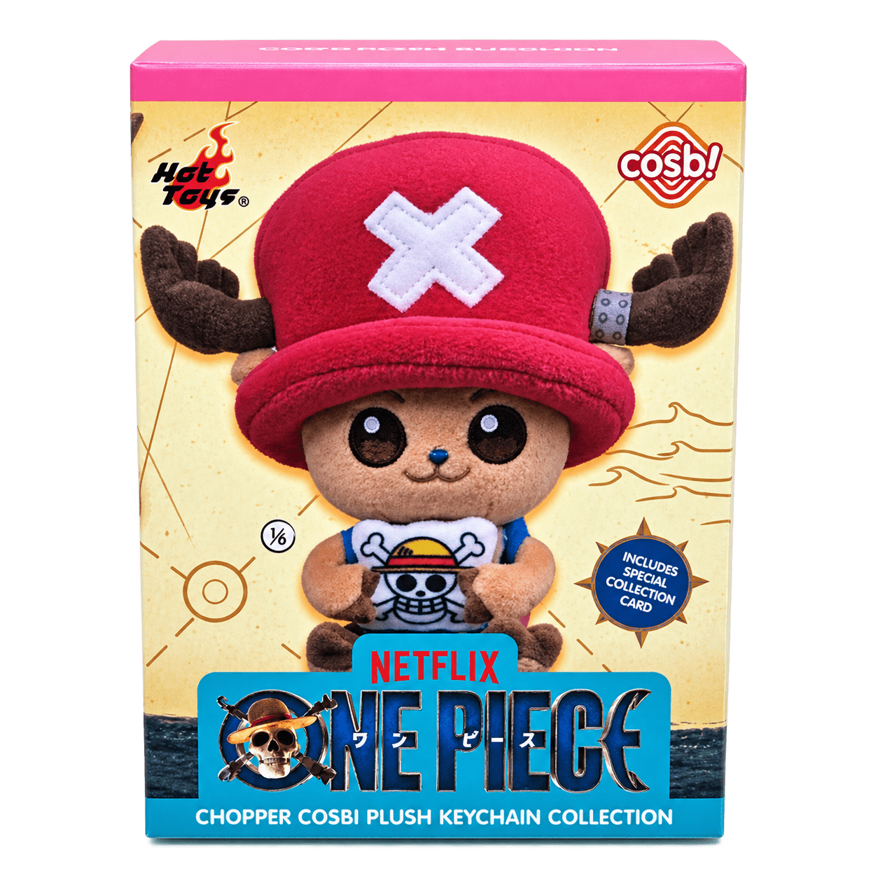 Image of 1 Piece Chopper Plush Keychain Collection