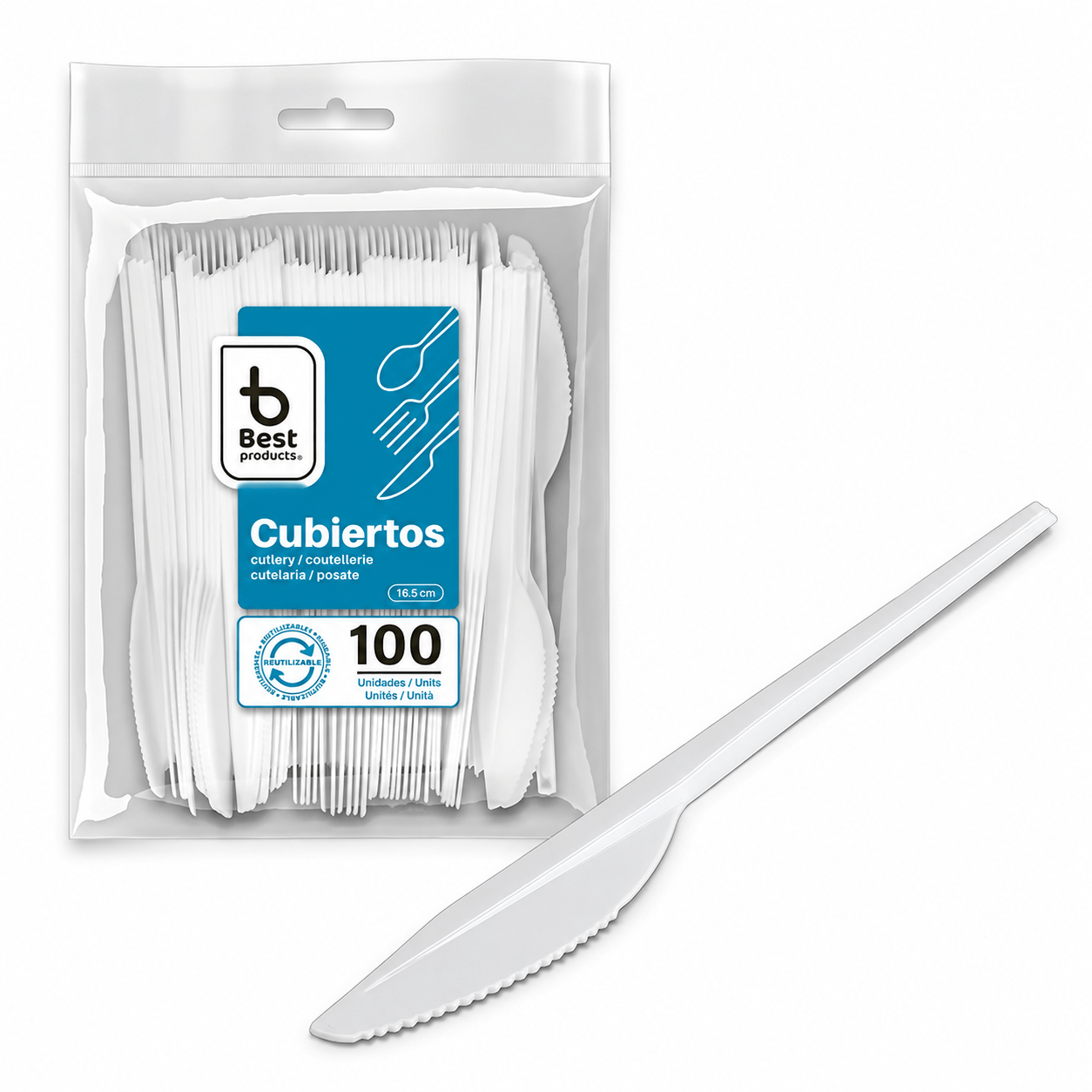 TEMU Pack 100 De resistentes y duraderos y Lavables -16.5cm de Color para , Picnics, Fiestas, Buffets, .