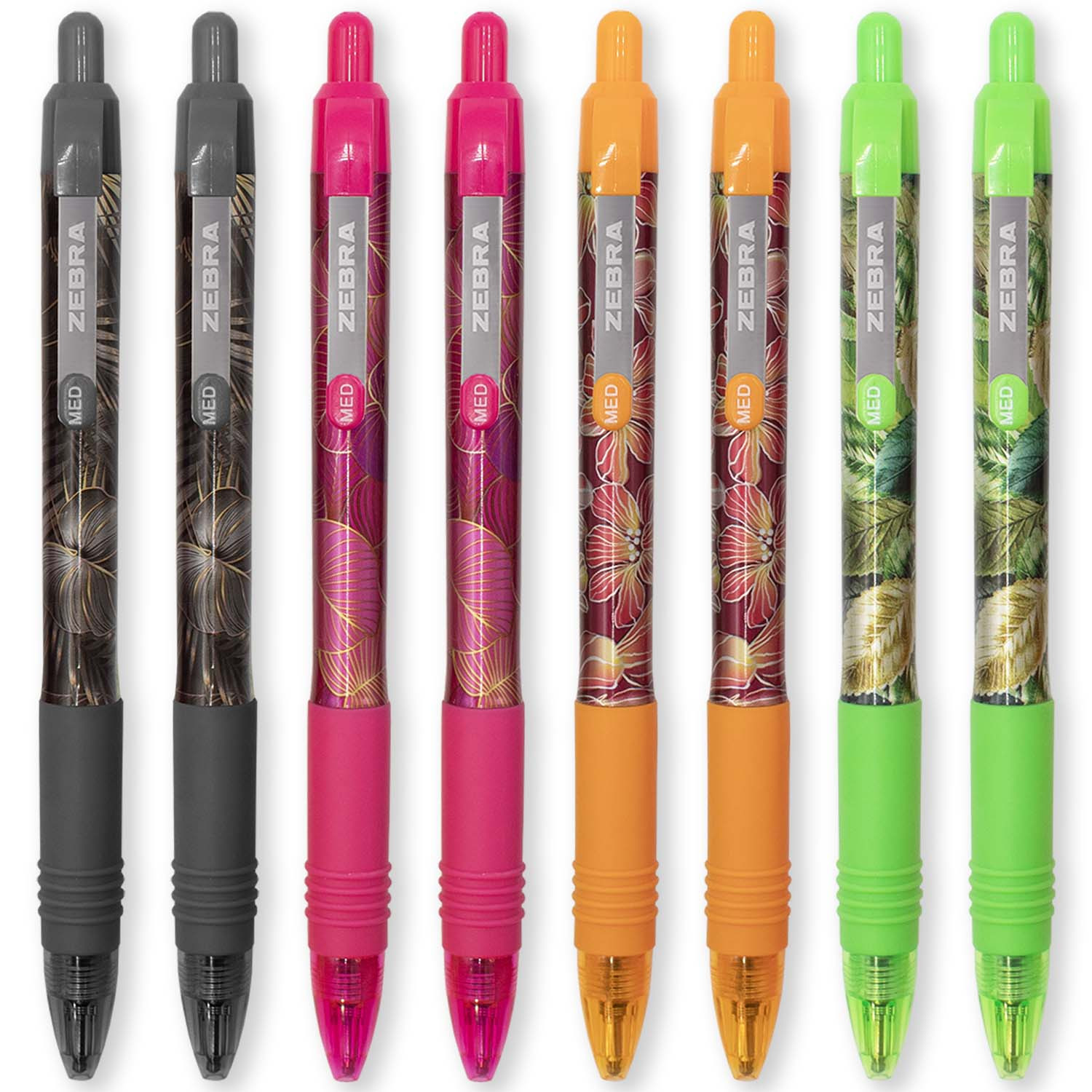 TEMU -grip Smooth Ink Retractable Ballpoint Pen 1.0mm Nib Blue Ink Pack Of 8