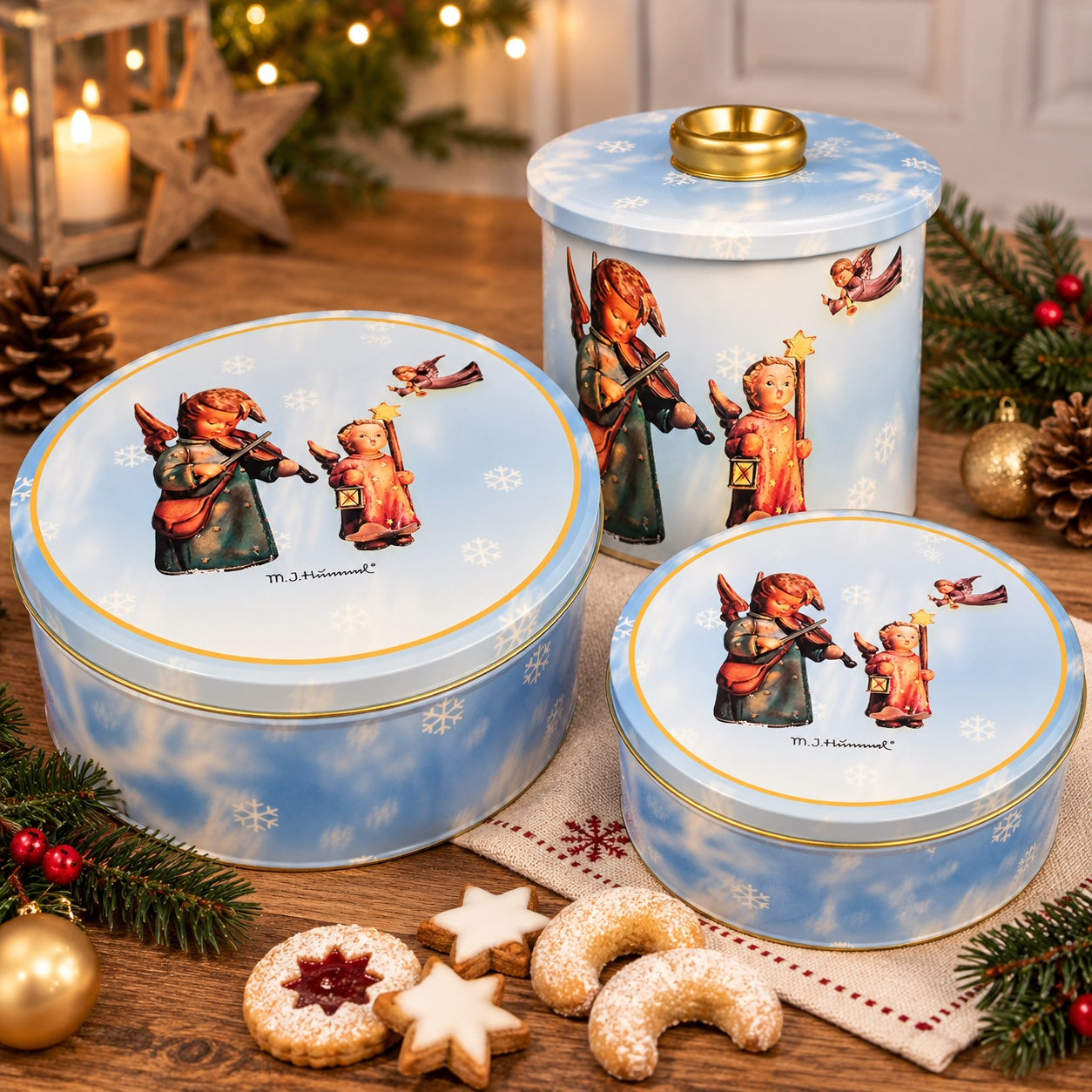 Image of 3rd Set Metal Tins For Pastries