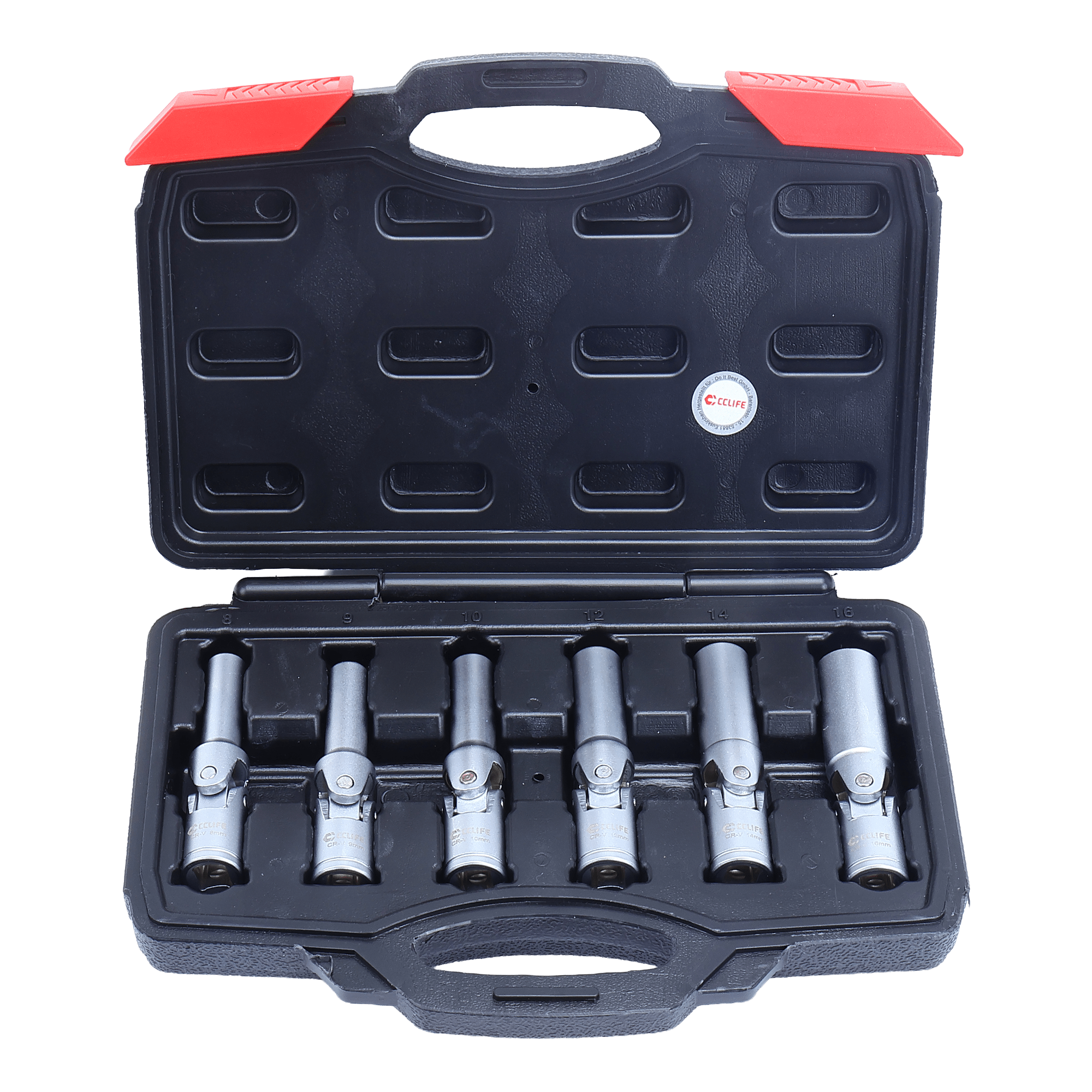Image of Candle Spark Plug Key Set 3/8" Drive 6pcs