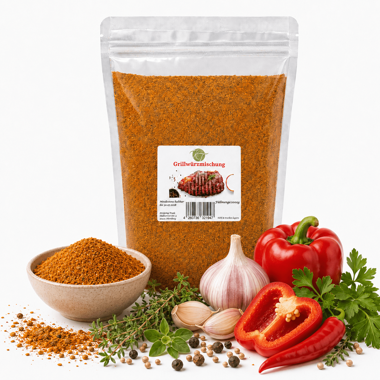 Image of Kt Grill Spice Blend Seasoning Salt For Meat Dishes Grill Seasoning Preparation - 1a Quality