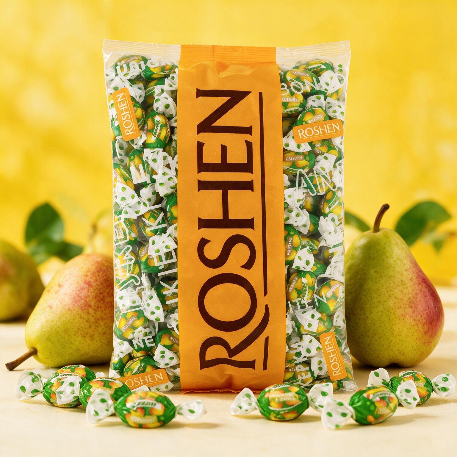 Image of 1kg Roshen "duchess" - Hard Caramels With Pear Flavor