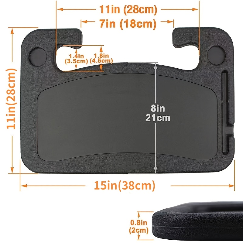 Multifunctional Steering Wheel Desk, Car Mounted Laptop Stand
