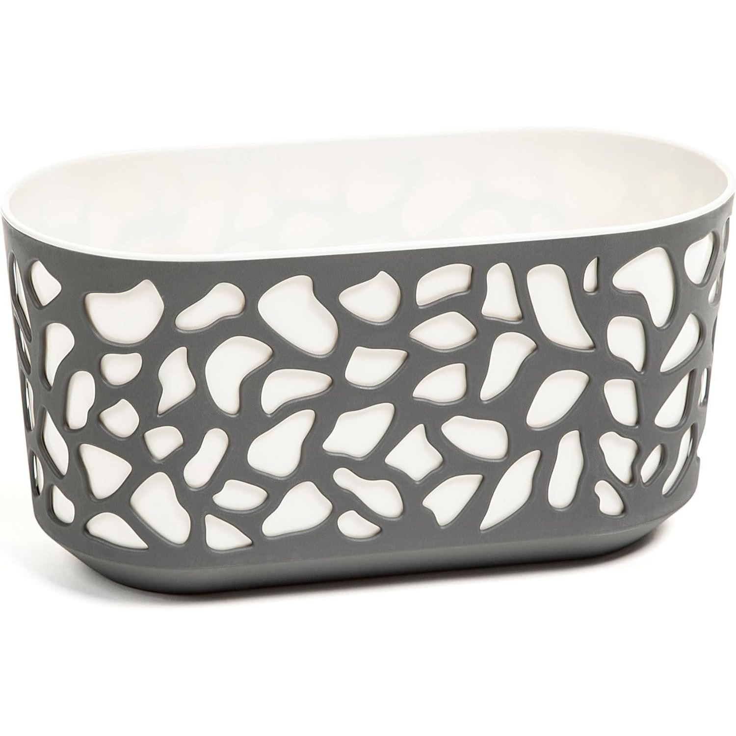 Image of Flower Box 40 Cm, Oval Balcony Planter For Windowsill, Plant Box For Indoor And Outdoor Use