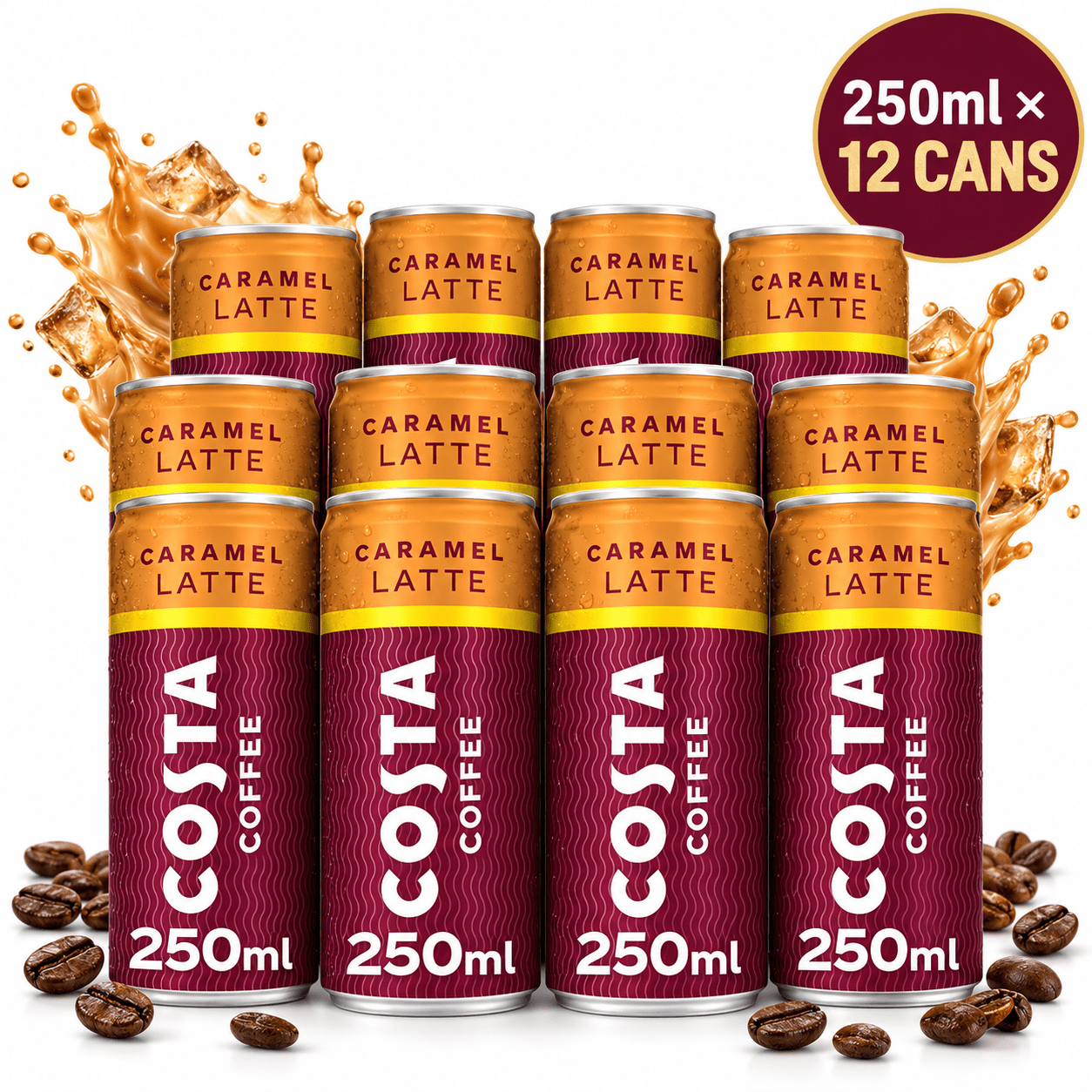 TEMU Costa Coffee Caramel Latte Iced Coffee