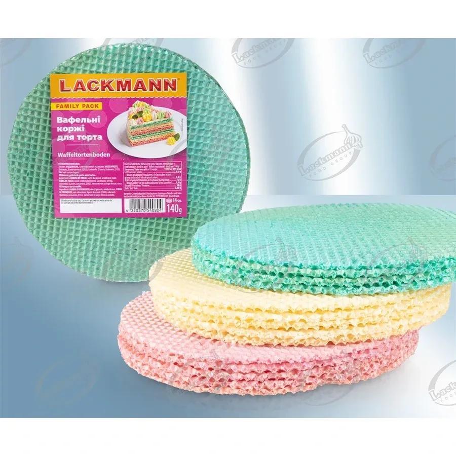 Image of Waffle Cake Base Waffles Base 14 Sheets Various Colors 1 Pack 140g (4080)