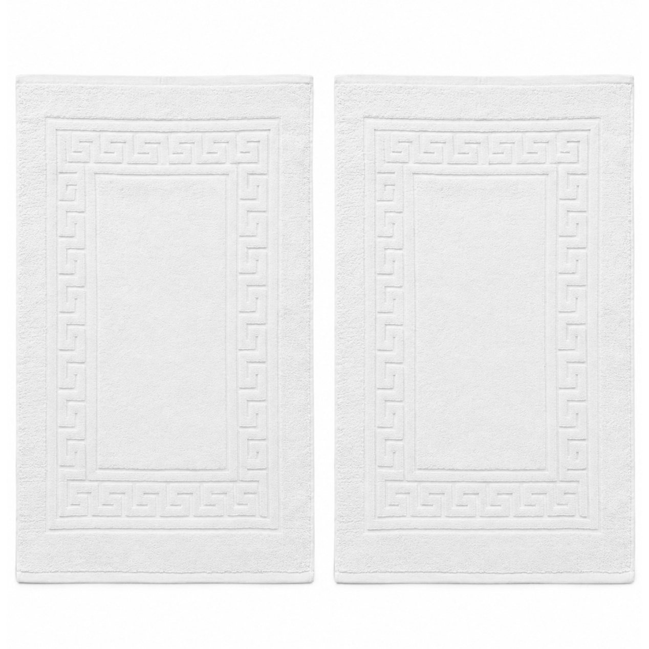 TEMU Set Pezzi Tappeto da Bagno in Puro Cotone , Arredo Elegante per Scendi Doccia, Dimensioni 50x75 cm, per Alberghi e B&B e Casa con Design