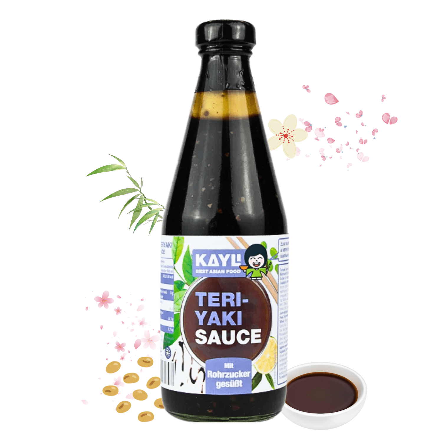 Image of Kay Li Teriyaki Sauce 420ml - Spicy Sauce With Oriental Flavors - Teriyaki Sauce