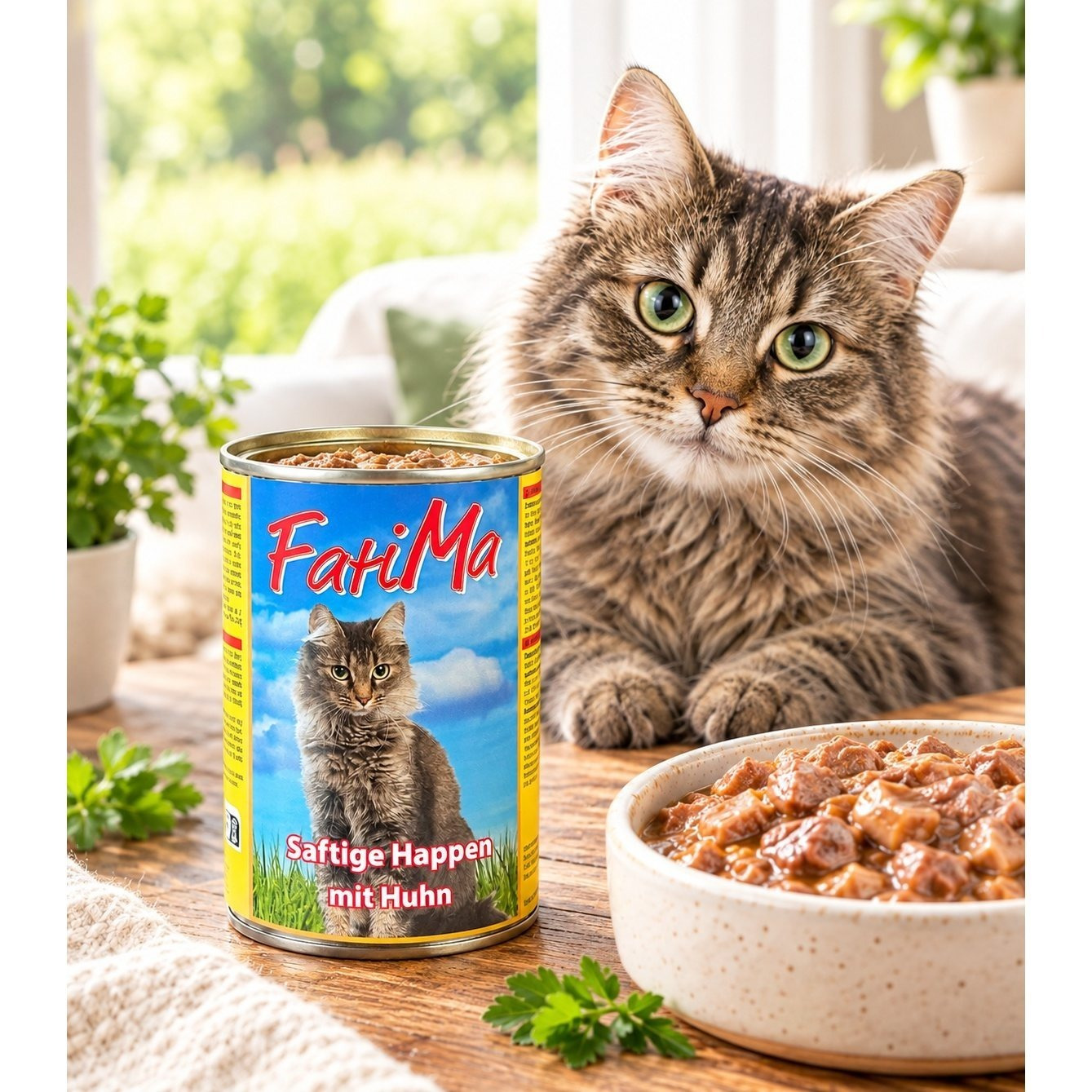 Image of Fatima Cat Food With Chicken 20 X 400g