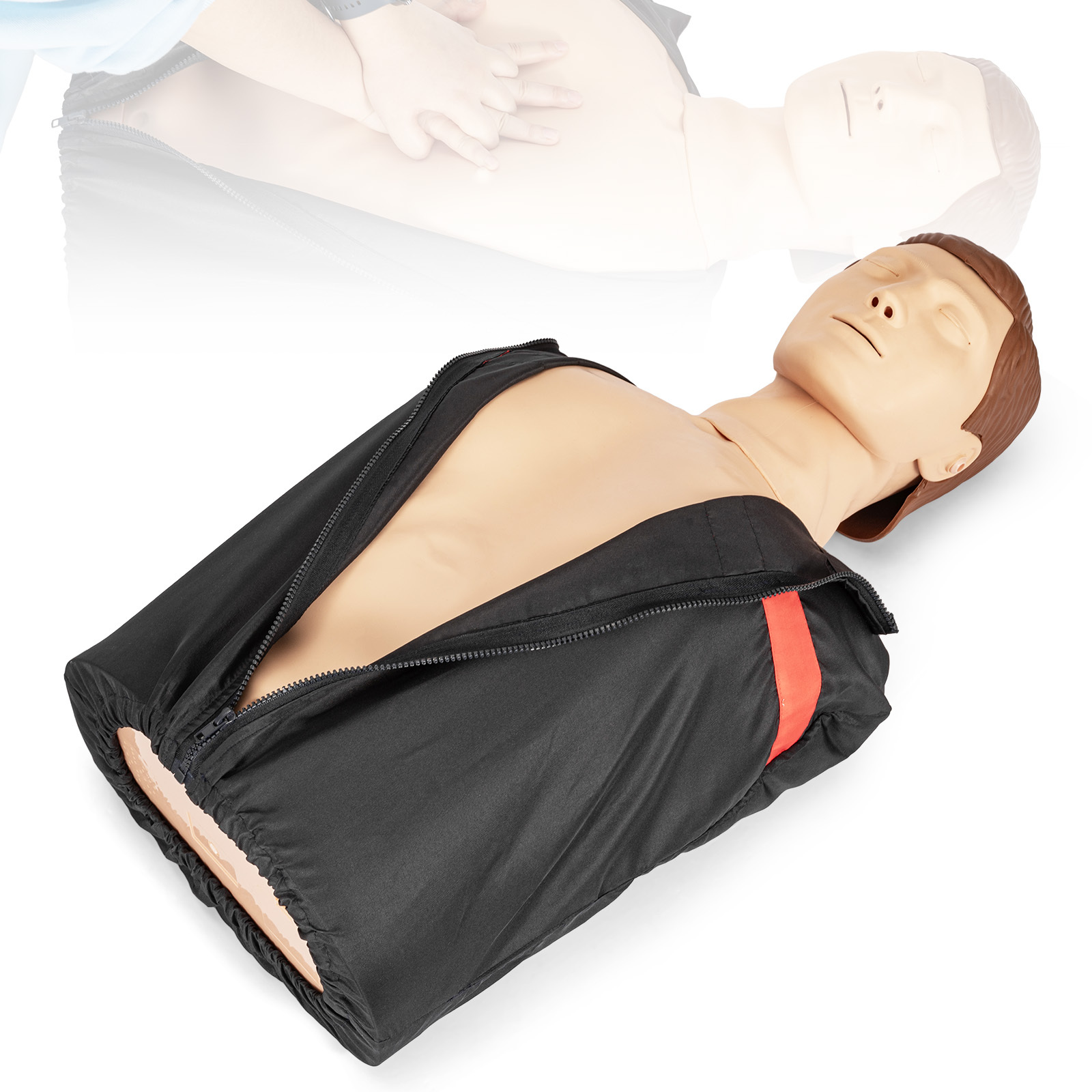 Image of Torso Training Doll, Practice Model For Training And Demonstration, Model With Clothing For Teaching And Practical Exercises