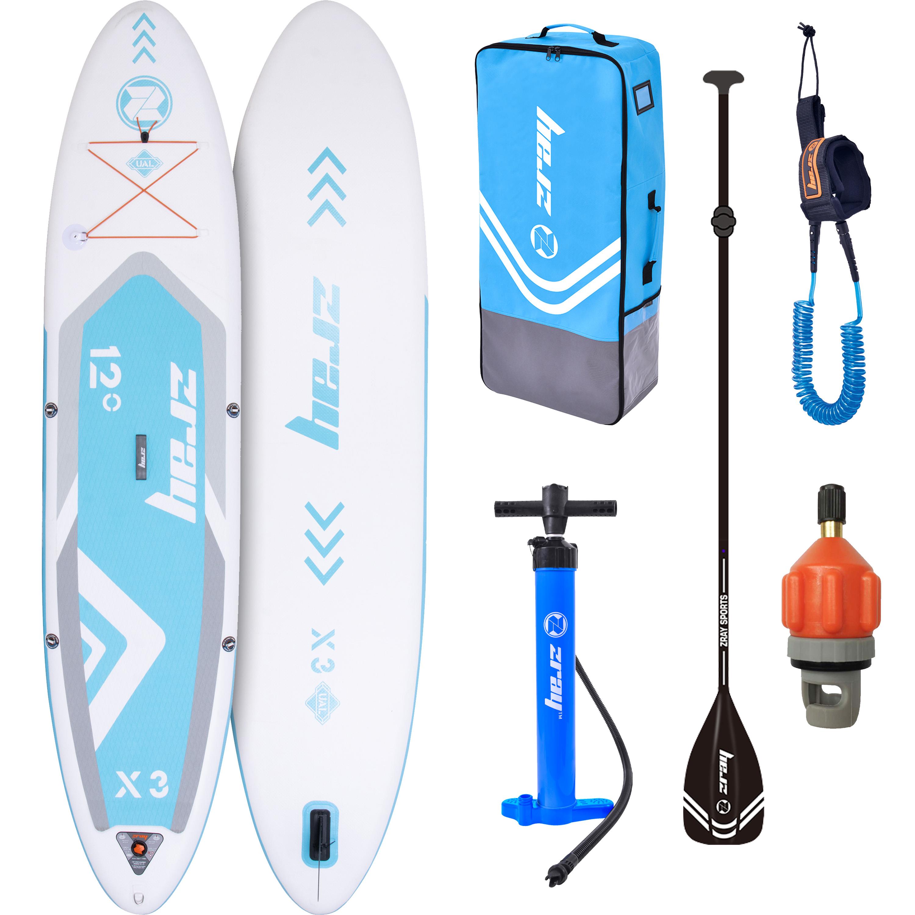 Image of Zray Sup Advanced X3 Stand Up Paddle Board 365x81x15cm Complete Set Blue