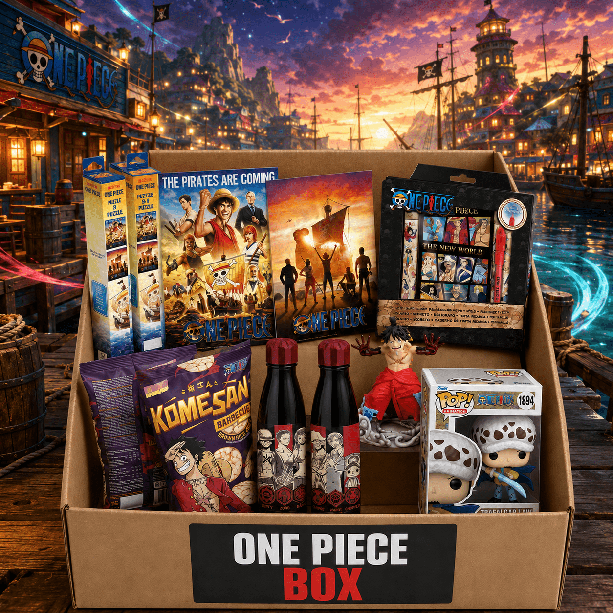 Image of [anime-box] 1 / The Box For 1 Piece Anime Fans