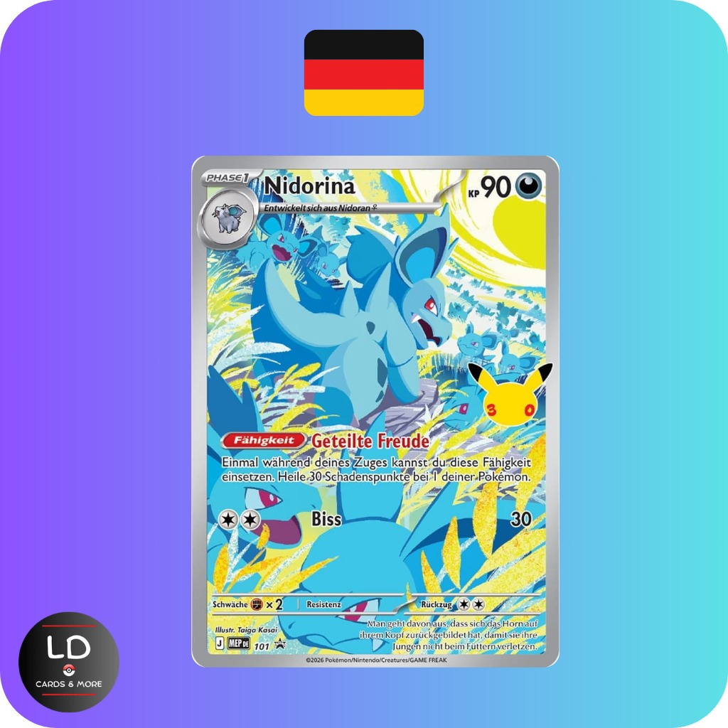 Image of 101 Promo Mep 30th Anniversary Celebrations German