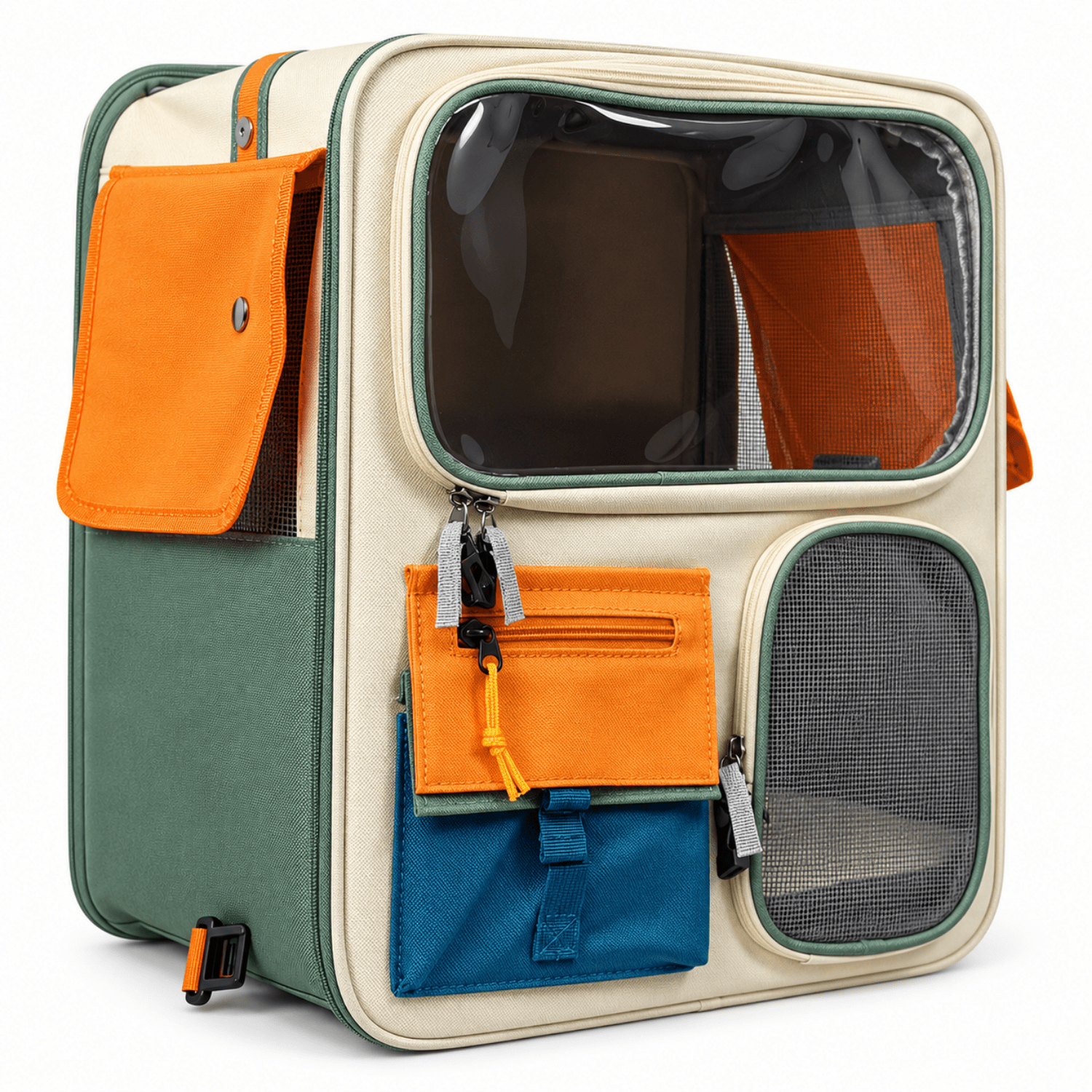Image of Pet Backpack With Breathable Mesh – Breathable, Safe, And Comfortable