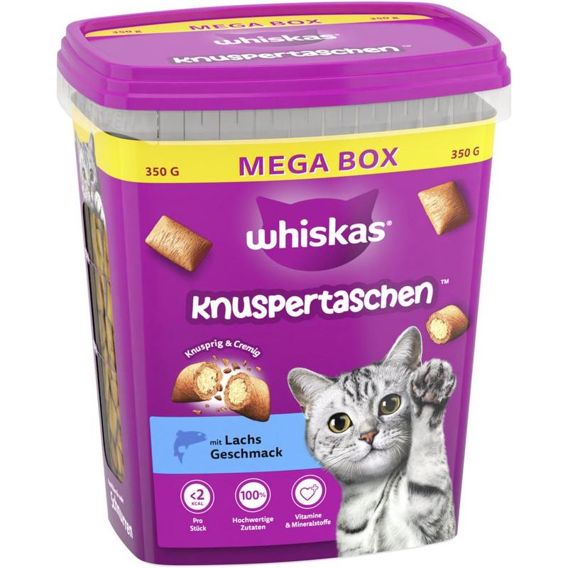 Image of Whiskas® Crunchy Bits™ Box Salmon 350g