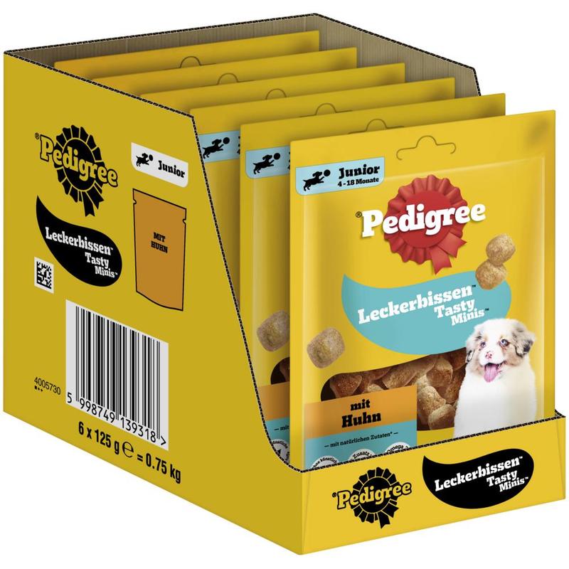 Image of Pedigree® Junior Portion Pouch With Chicken 6 X 125g
