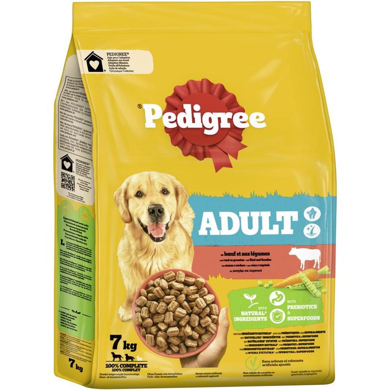 Image of Pedigree® Adult Beef And Vegetable Bag 7kg