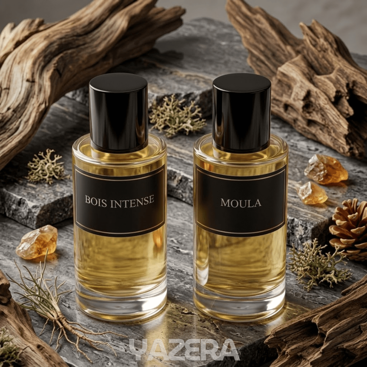 TEMU Lot de 2x 50ml Eau de Parfum,Bois Eau de parfum 50ml & Eau de parfum 50ml - Parfum