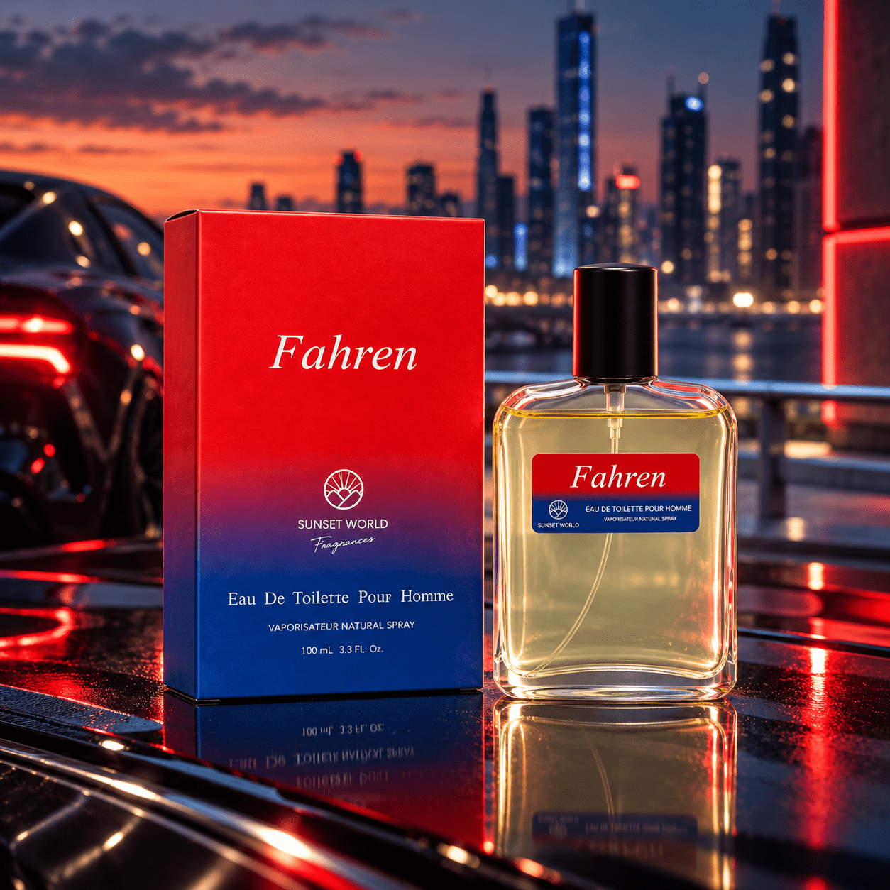 Image of Perfume For Men Fahren From Fragrances 100 Ml Eau De Toilette – Fresh, And Elegant Masculine Fragrance