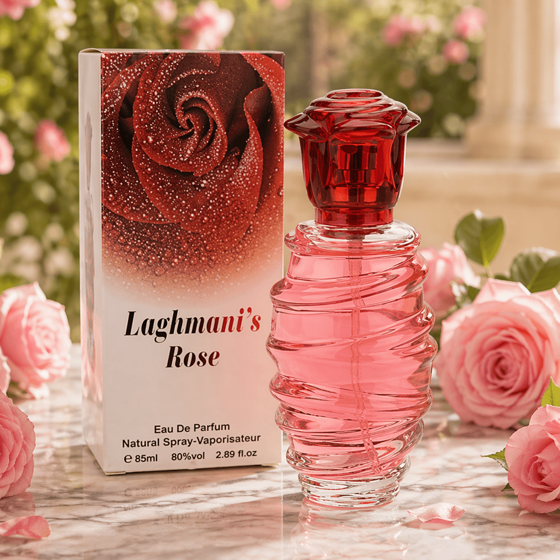 TEMU Feminine Perfume For Ladies – 's Rose 85ml Rose Composition Designed As A Ladies Perfume With A Romantic Elegant Character, This Fragrance For