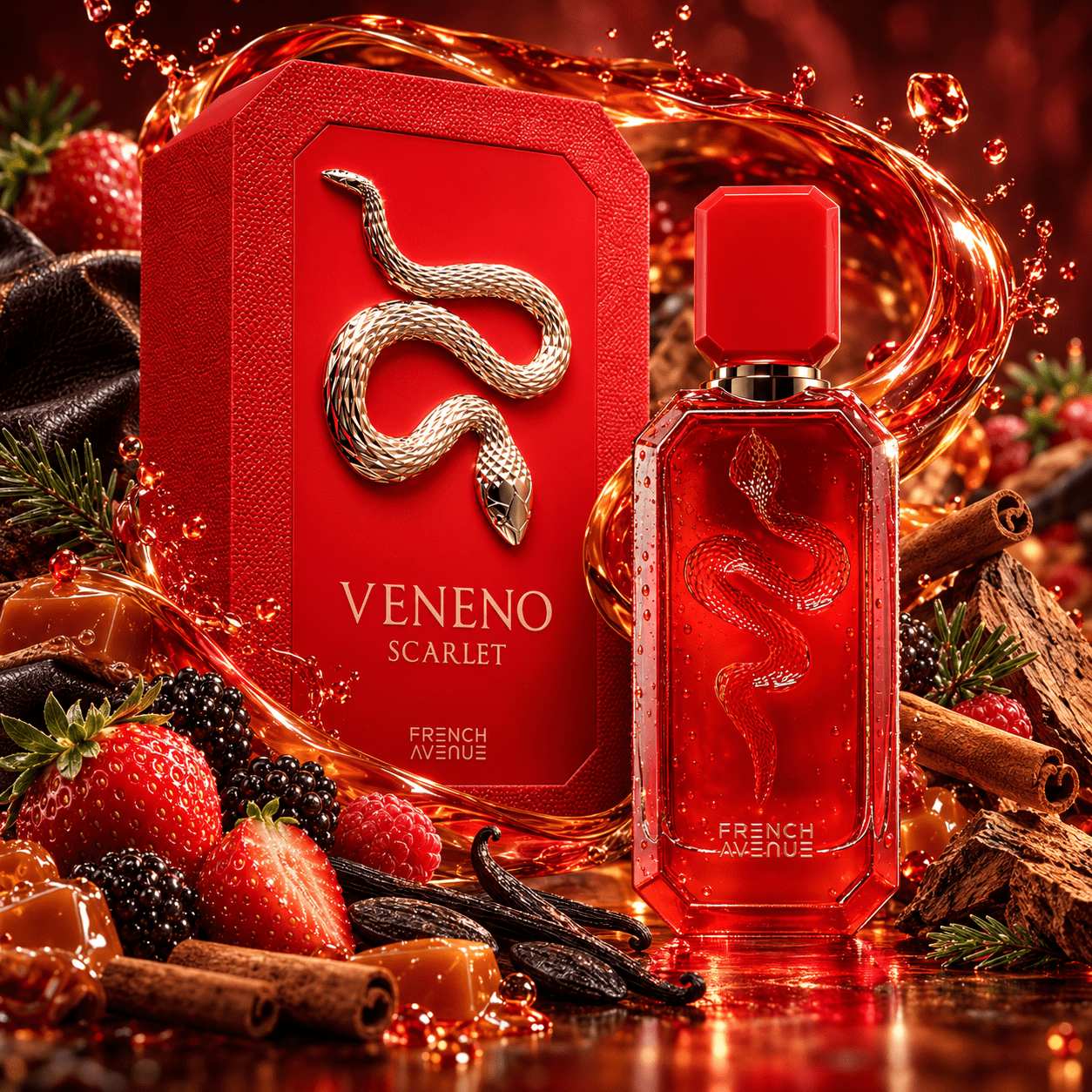 Image of - Eau De Parfum Unisex 100 Ml, Notes Of Caramel, And Vanilla