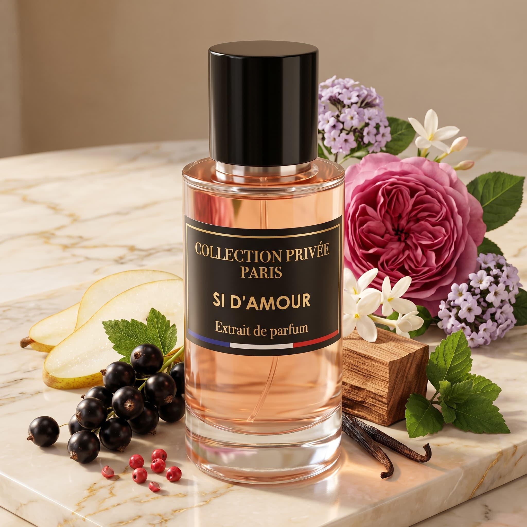TEMU COLLECTION PRIVÉE Si 50ml de Parfum Femme - Parfum Floral Fragrance et , Vaporisateur Luxe Cadeau Femme