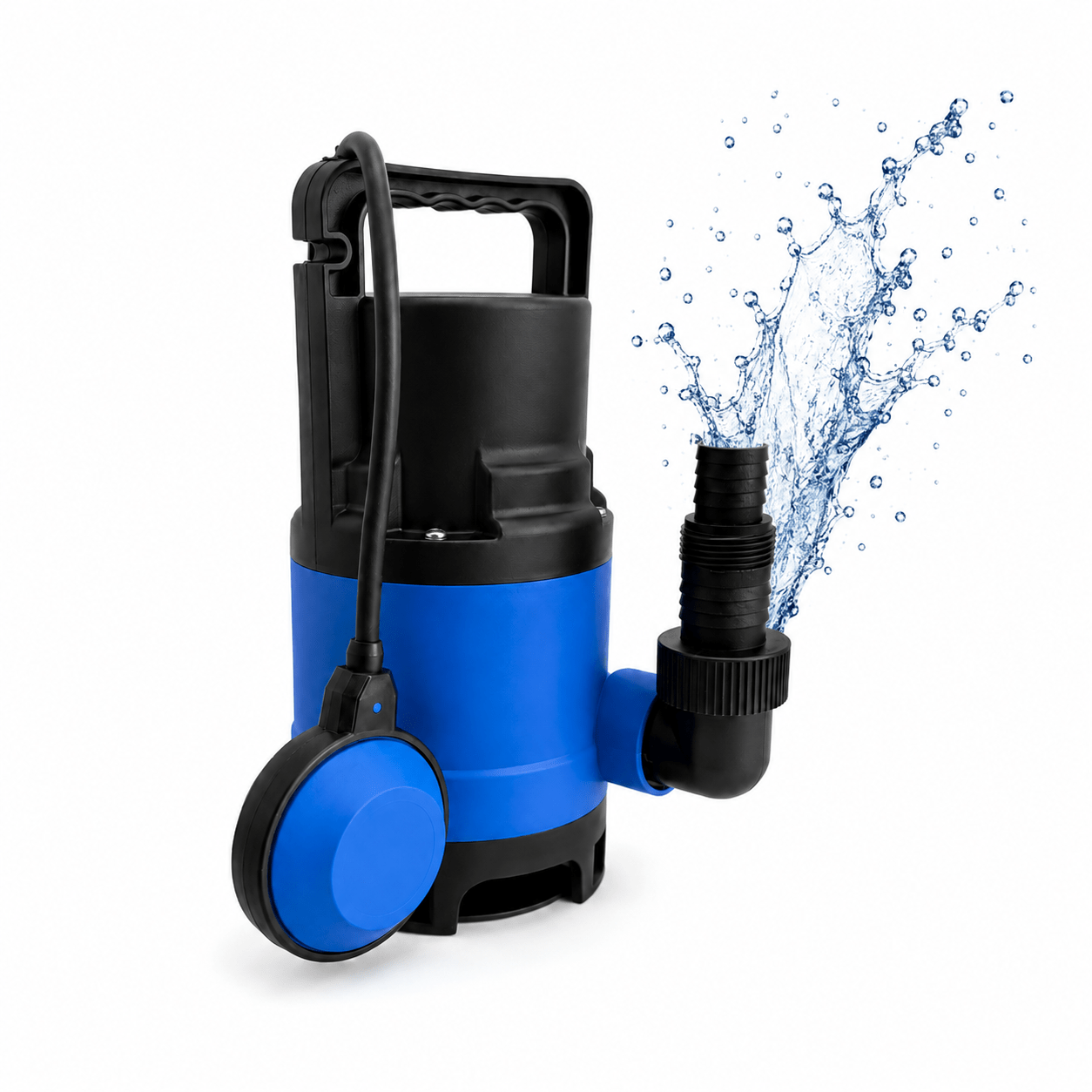 Image of Tk Pump 400 Watt 7500 L/h – Flat Suction For Flooding & , 5 M Head, 4 M Submersible Depth, 10 , Thermal Protection, Impeller