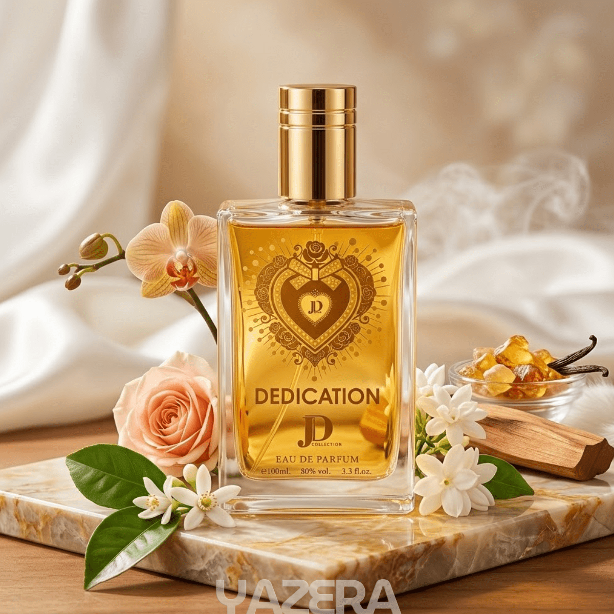 TEMU Parfum Femme 100ml Eau De Parfum, Fragrance Élégante Longue Durée, Senteur Florale Ambrée, Cadeau Romantique Pour Elle -JD COLLECTION
