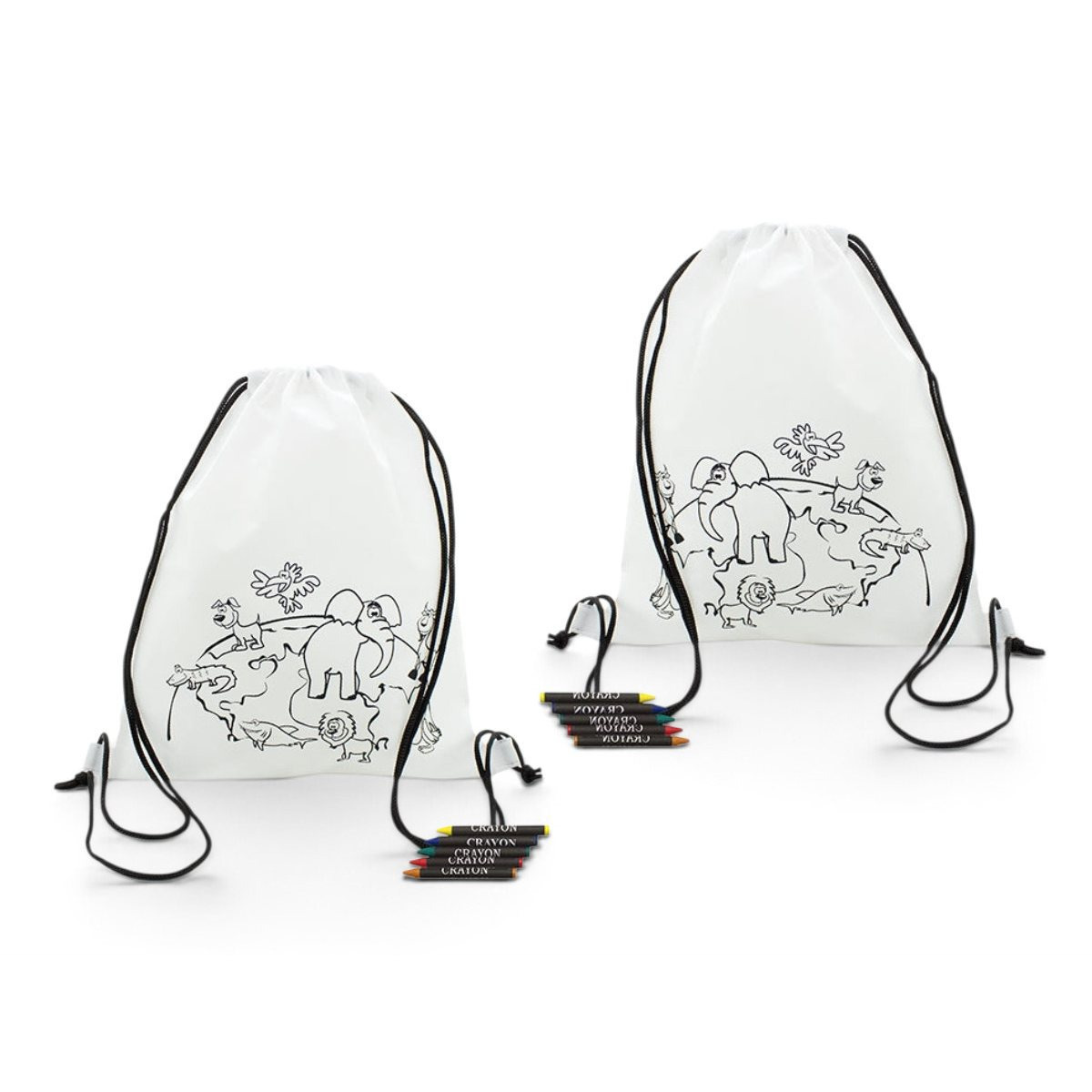 TEMU de 10 Unidades - Mochila para Pintar y Dibujar - Detalles para - Regalos para Entretenimiento - Bodas, Cumpleaños, Comuniones y Bautizos